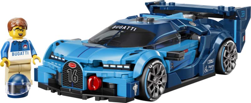 LEGO Speed Champions Bugatti Vision GT Hyper Sports Car 77253