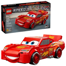 LEGO Speed Champions Lightning McQueen 77255 & Display Case Bundle