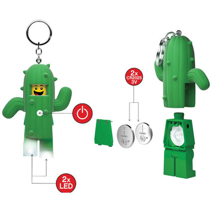 LEGO Cactus Boy Keychain Light