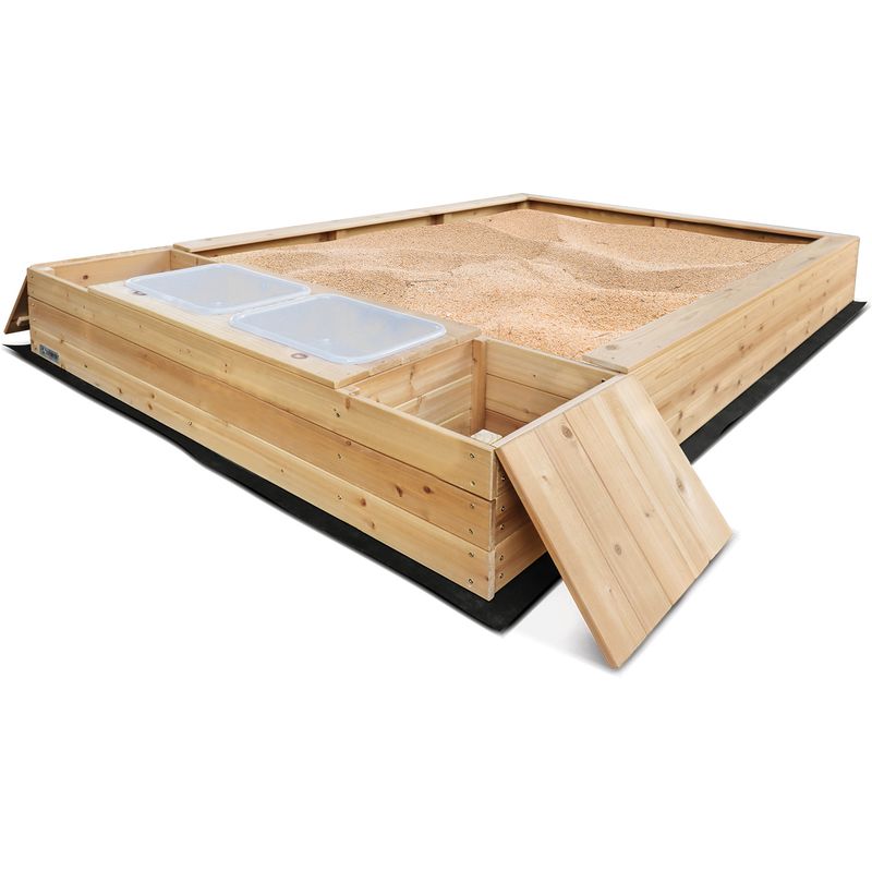 Lifespan Kids Mighty Sandpit with Wooden Cover