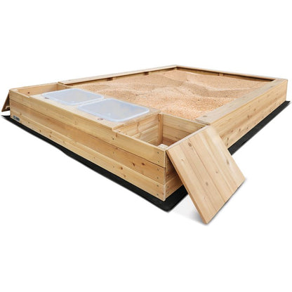 Lifespan Kids Mighty Sandpit with Wooden Cover