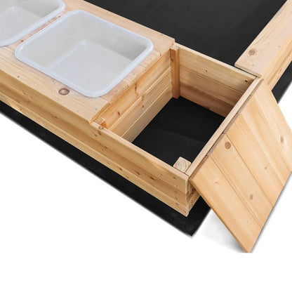 Lifespan Kids Mighty Sandpit with Wooden Cover