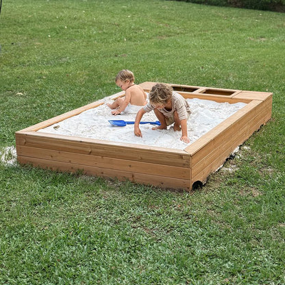 Lifespan Kids Mighty Sandpit with Wooden Cover