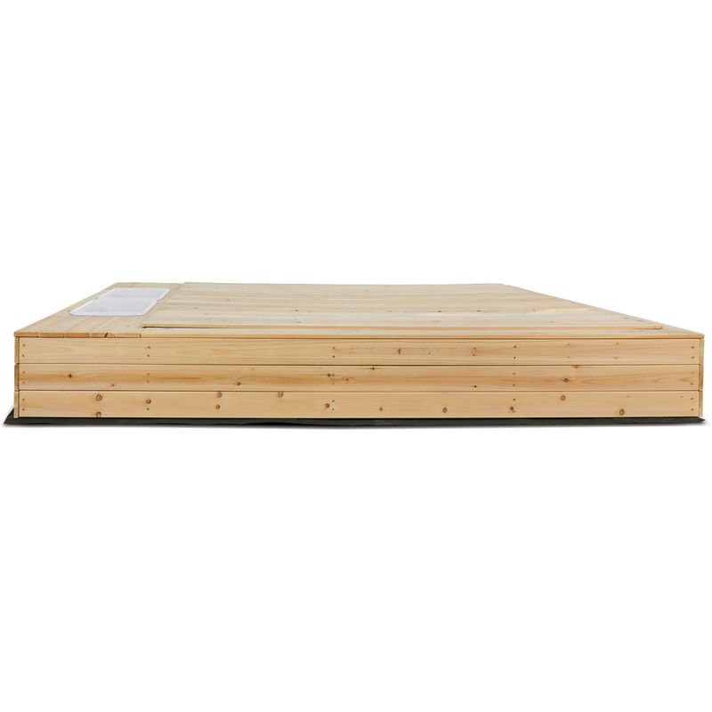 Lifespan Kids Mighty Sandpit with Wooden Cover