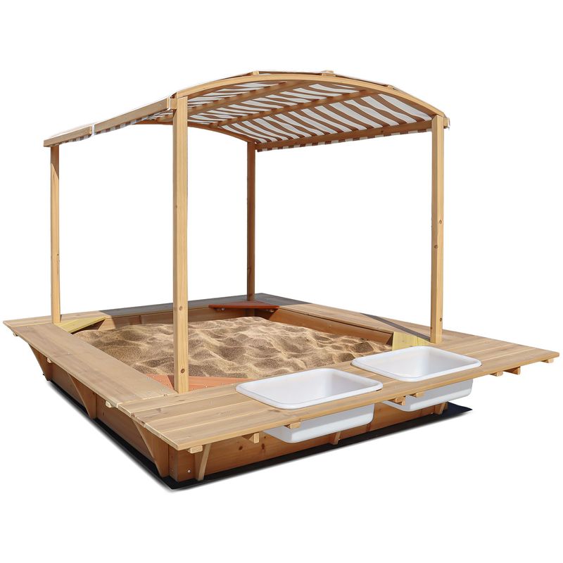 Lifespan Kids Playfort Sandpit with Canopy