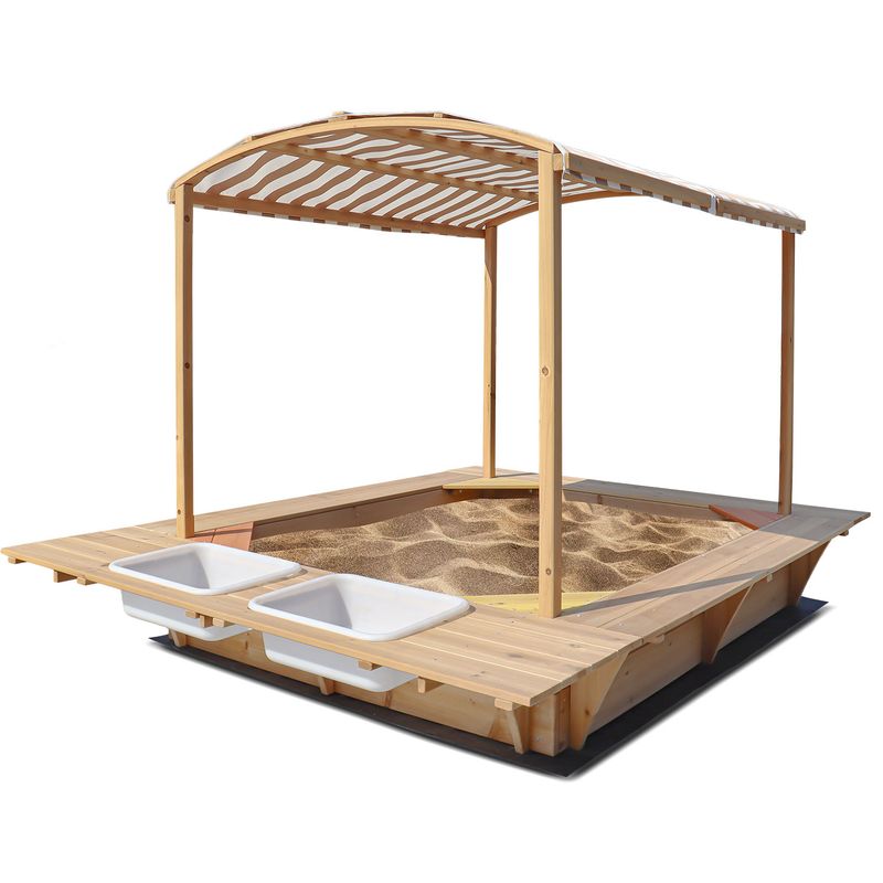 Lifespan Kids Playfort Sandpit with Canopy