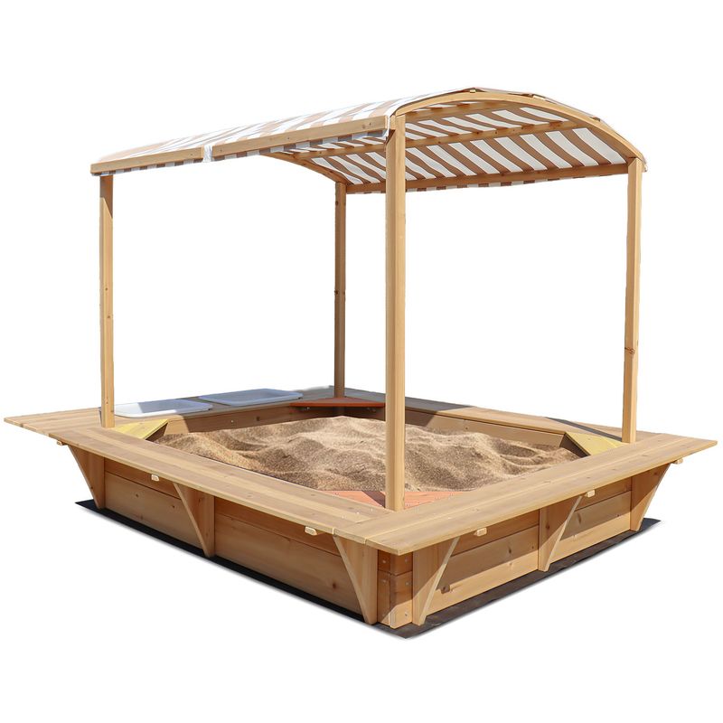 Lifespan Kids Playfort Sandpit with Canopy