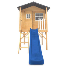 Lifespan Kids Burleigh Cubby House with 2.2m Slide Blue