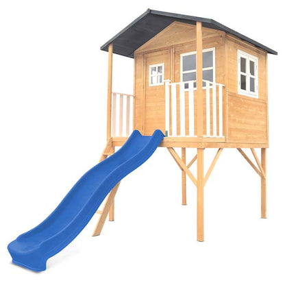 Lifespan Kids Burleigh Cubby House with 2.2m Slide Blue
