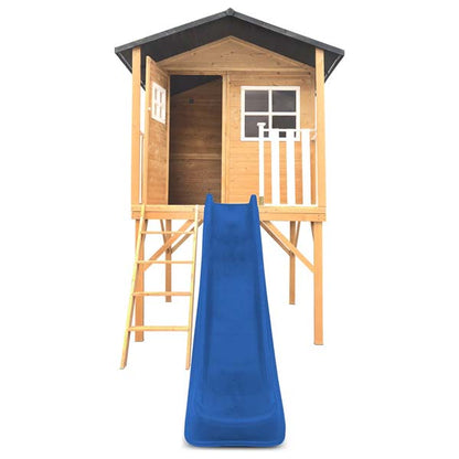 Lifespan Kids Burleigh Cubby House with 2.2m Slide Blue