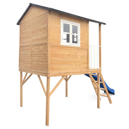Lifespan Kids Burleigh Cubby House with 2.2m Slide Blue