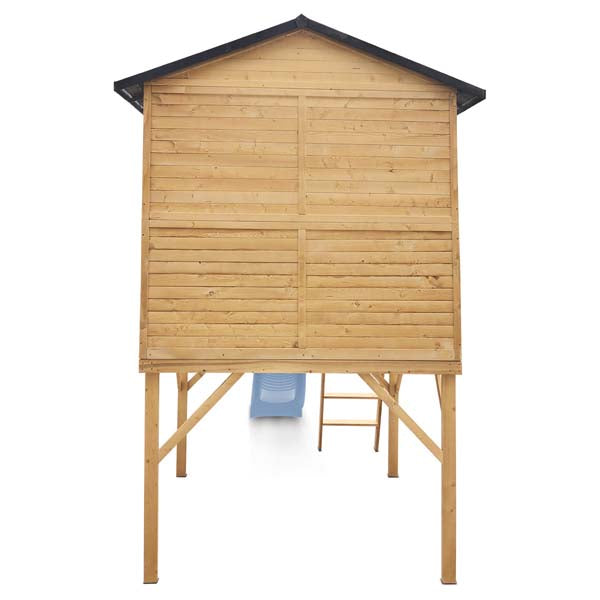 Lifespan Kids Burleigh Cubby House with 2.2m Slide Pastel Blue