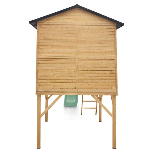 Lifespan Kids Burleigh Cubby House with 2.2m Slide Pastel Green