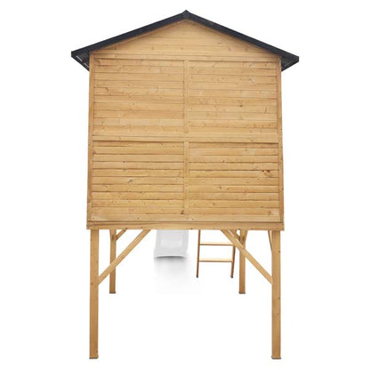 Lifespan Kids Burleigh Cubby House with 2.2m Slide White