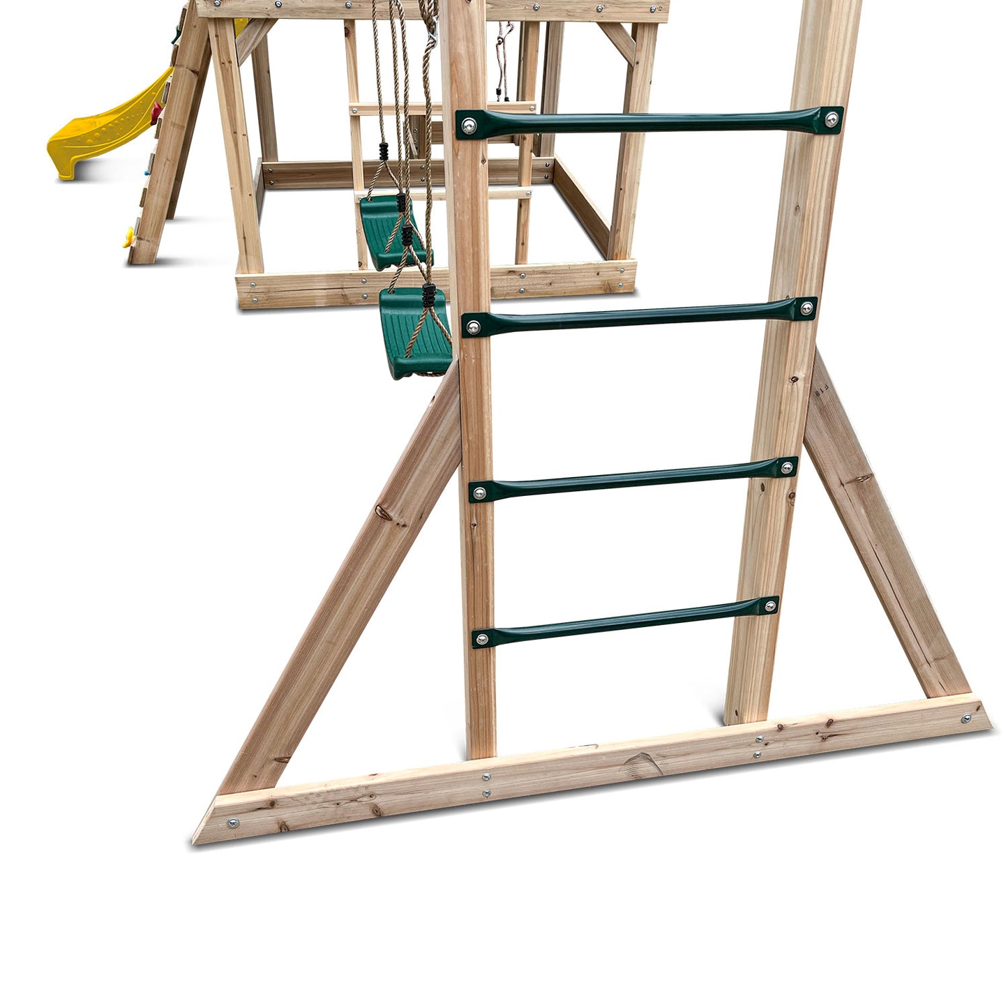 Lifespan Kids Kingston Cubby House with 2.2m Yellow Slide