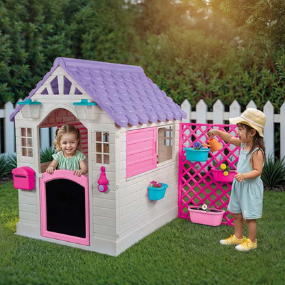 Lifespan Kids Garden Playhouse with Fence