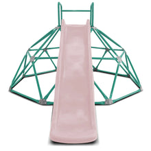 Lifespan Kids Summit 2.0m Dome Climber & 1.8m Slide (Pastel Pink)