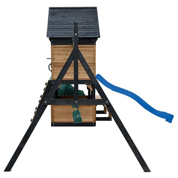 Lifespan Kids Claremont Swing Set & Play Centre with 2.2m Slide Blue