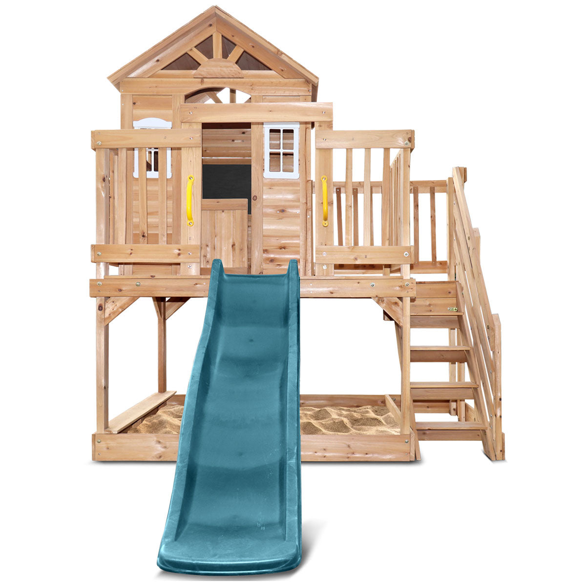 Lifespan Kids Silverton Cubby House Play Centre With 1.8m Slide