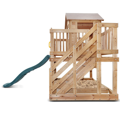 Lifespan Kids Silverton Cubby House Play Centre With 1.8m Slide