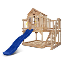 Lifespan Kids Silverton Cubby House Play Centre With 1.8m Blue Slide