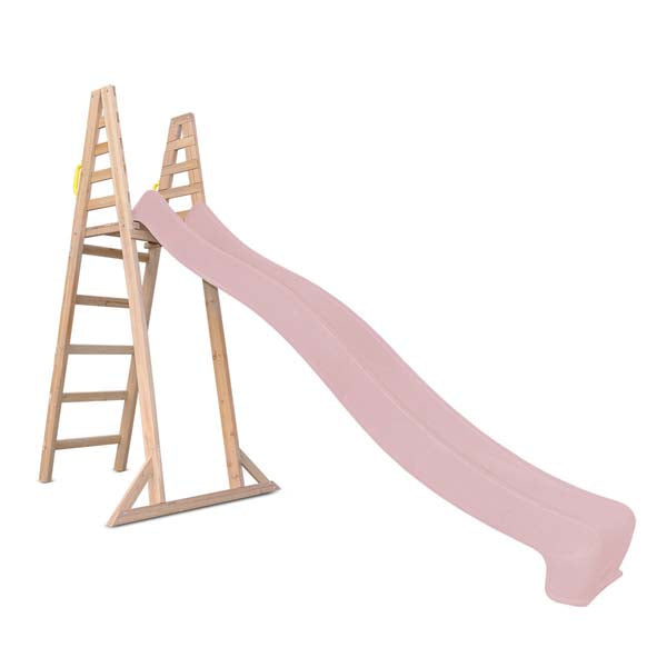 Lifespan Kids Jumbo Climb &  3.0m Slide Pastel Pink