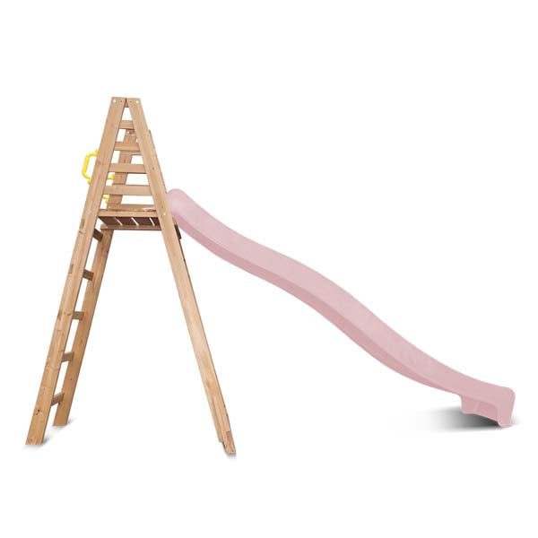 Lifespan Kids Jumbo Climb &  3.0m Slide Pastel Pink