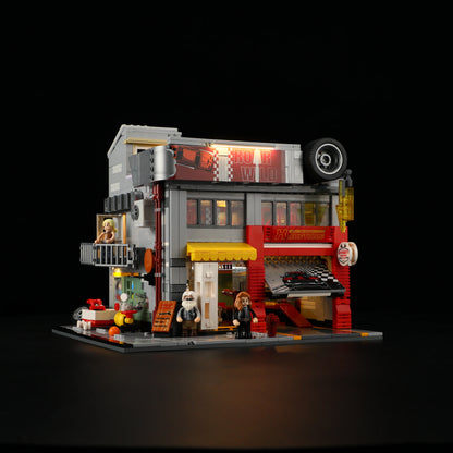 PRE-ORDER | Lumibricks Street MOD Garage