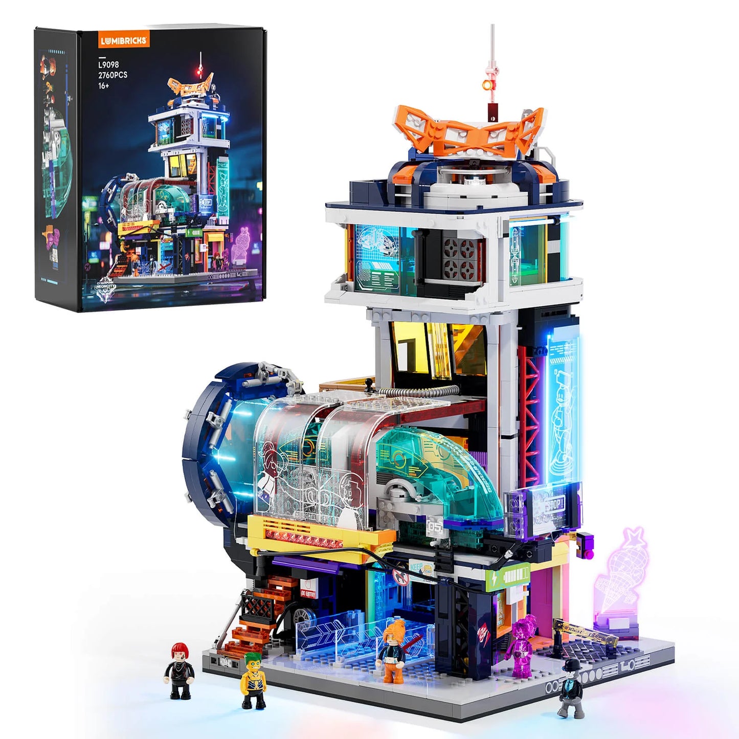 PRE-ORDER | Lumibricks Floating Train Station