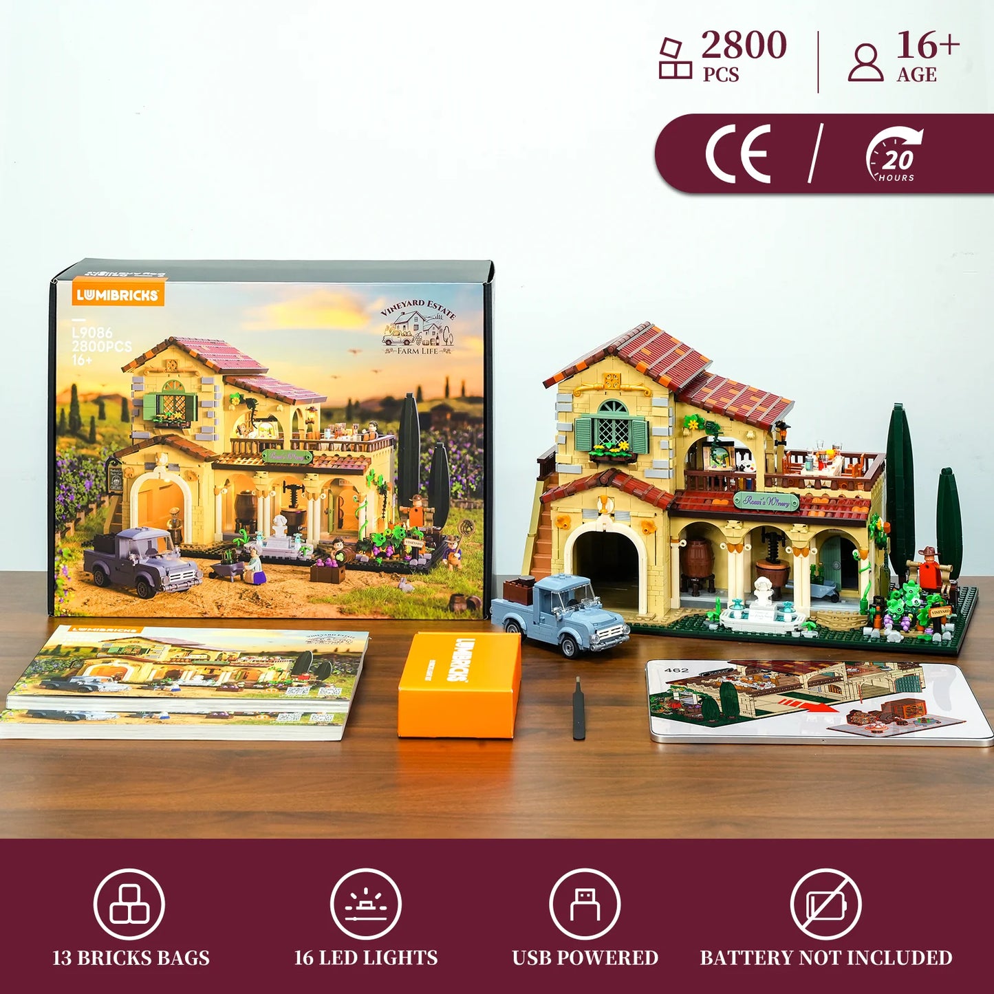 PRE-ORDER | Lumibricks Vineyard Estate