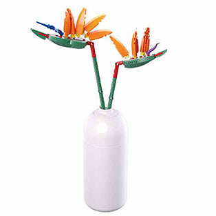 Sluban Strelitzia reginae with diy vase 148 pcs