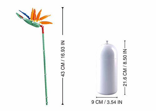 Sluban Strelitzia reginae with diy vase 148 pcs