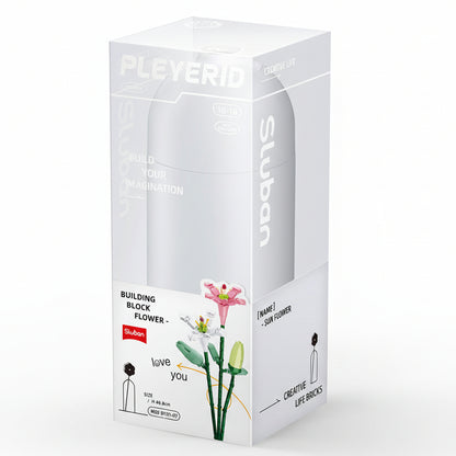 Sluban Lily with diy vase 247 pcs