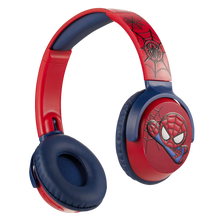 Marvel Spiderman Bluetooth Headphone 85Db Safe Listening Volume