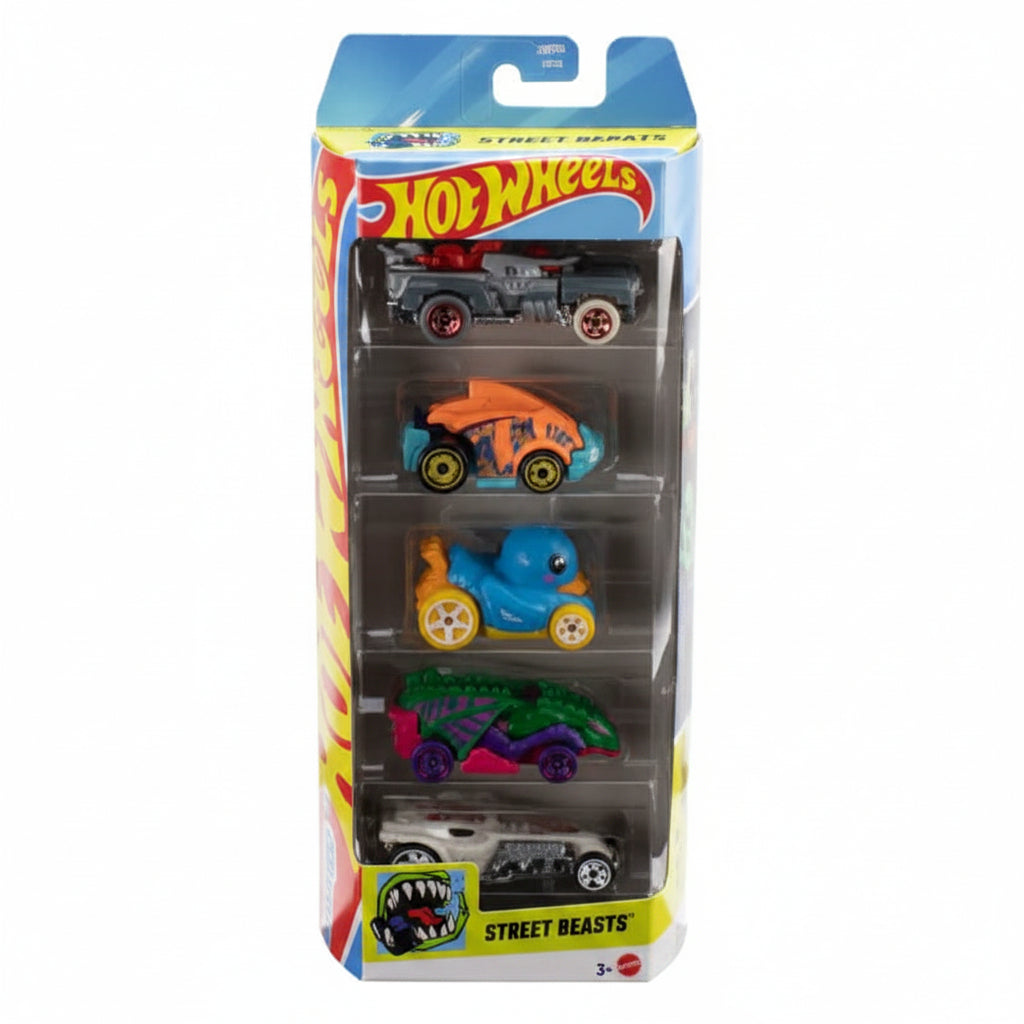 Hot Wheels  Street Beasts  5-Pack