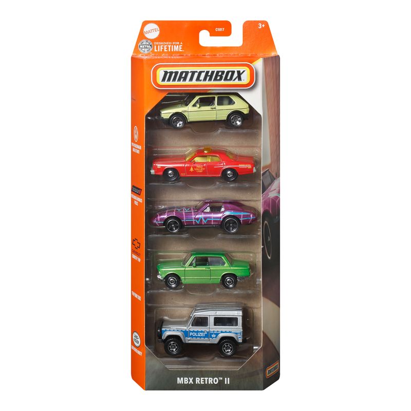 Matchbox 1:64 Scale Die Cast  Retro II