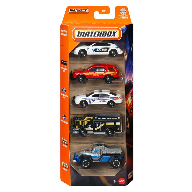 Matchbox 1:64 Scale Die Cast Rescue VI