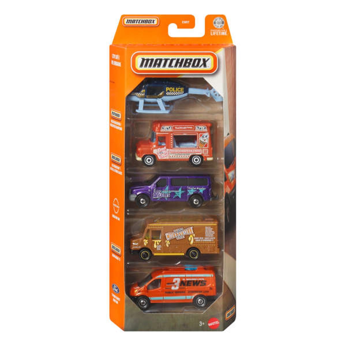 Matchbox 5-Pack City Life