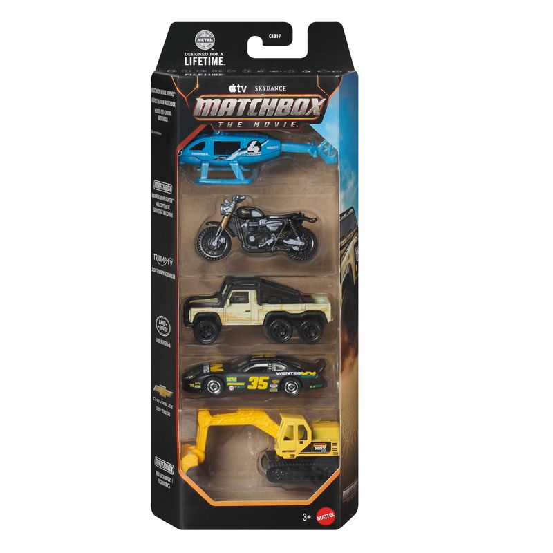 Matchbox 1:64 Scale Die Cast Movie Heroe