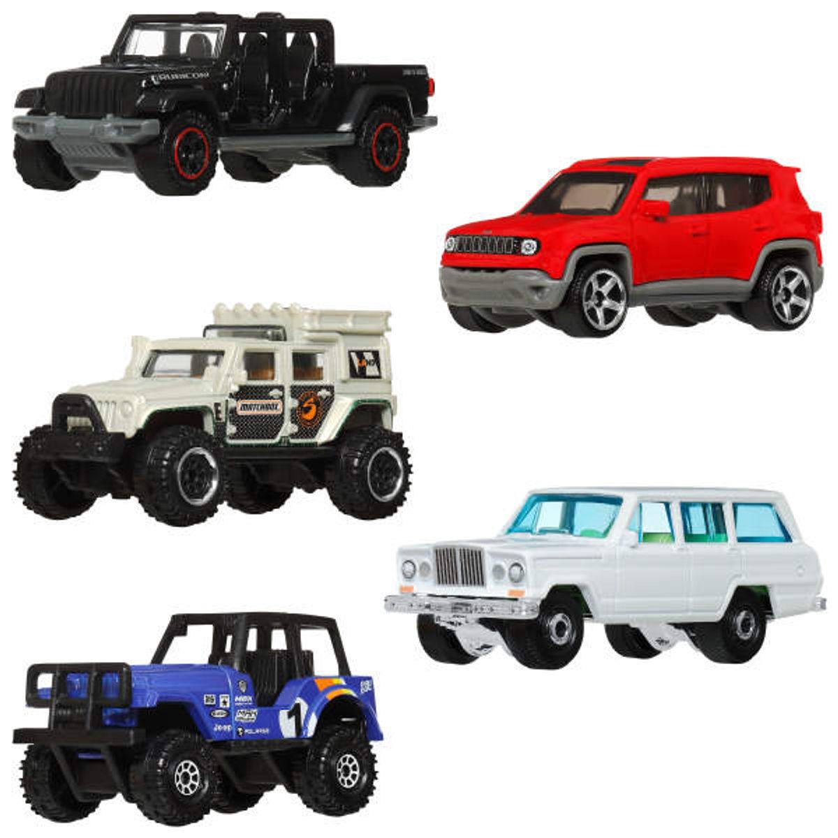 Matchbox 5-Pack Jeep