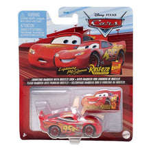 Pixar Cars 1:55 Lightning Mcqueen With Rusteze Sign