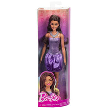 Barbie Doll Sequined Purple Dress And Silvery Accessories