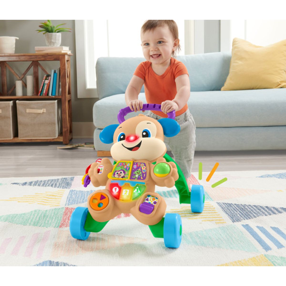 Fisher-Price Laugh & Learn Smart Stages Learn with Puppy Walker Baby