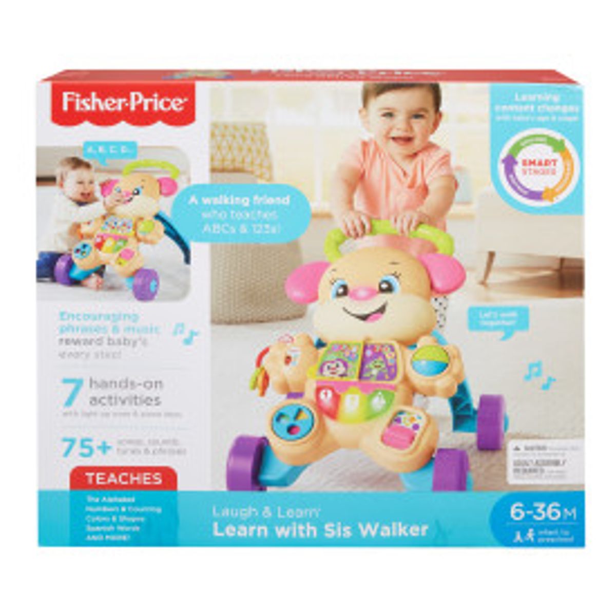 Fisher-Price Laugh & Learn Smart Stages Learn with Sis Walker