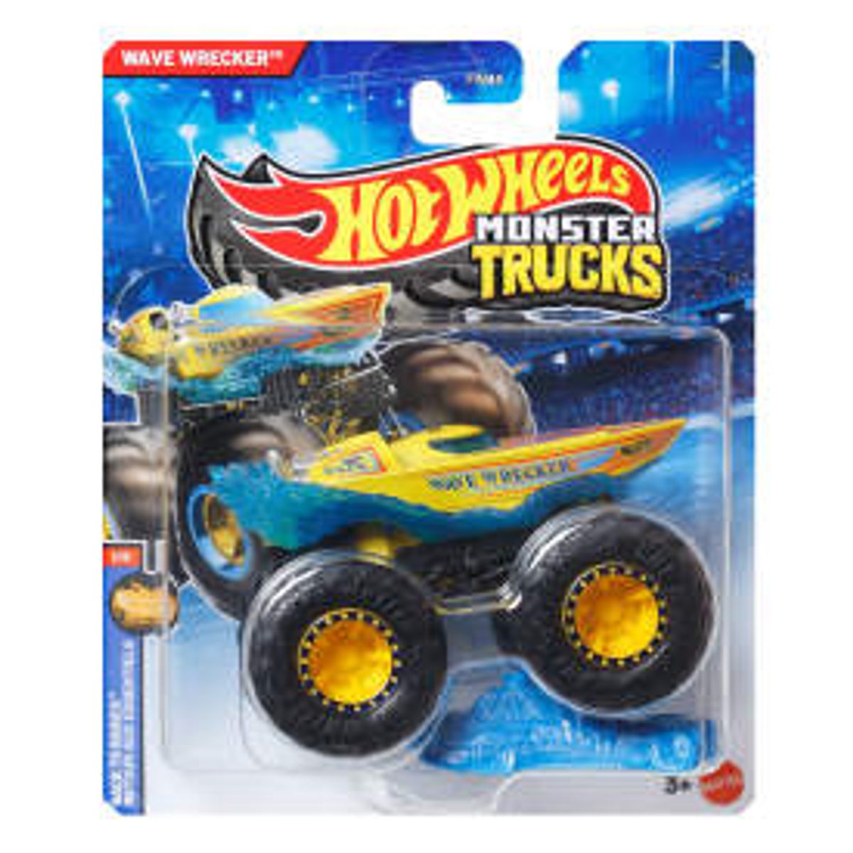 Hot Wheels  Monster Truck 1:64 Diecast Wave Wrecker