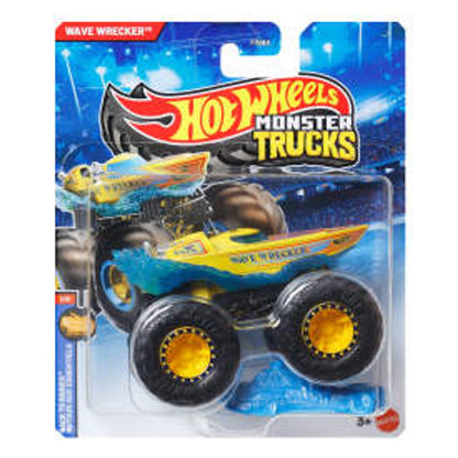 Hot Wheels  Monster Truck 1:64 Diecast Wave Wrecker