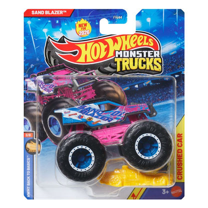 Hot Wheels Monster Trucks 1:64 Scale Die-Cast Toy Blazer Pink