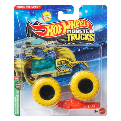Hot Wheels Monster Trucks 1:64 Scale Die-Cast Toy Crush Delivery