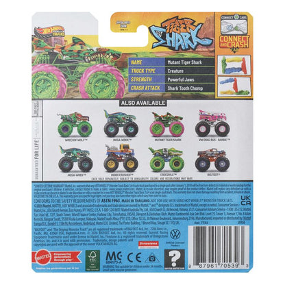 Hot Wheels Monster Truck 1:64 Diecast Mutant Tiger Shark