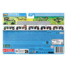 Hot Wheels Monster Trucks Vehicle 2-Pack Loco Punk vs Hotweiler